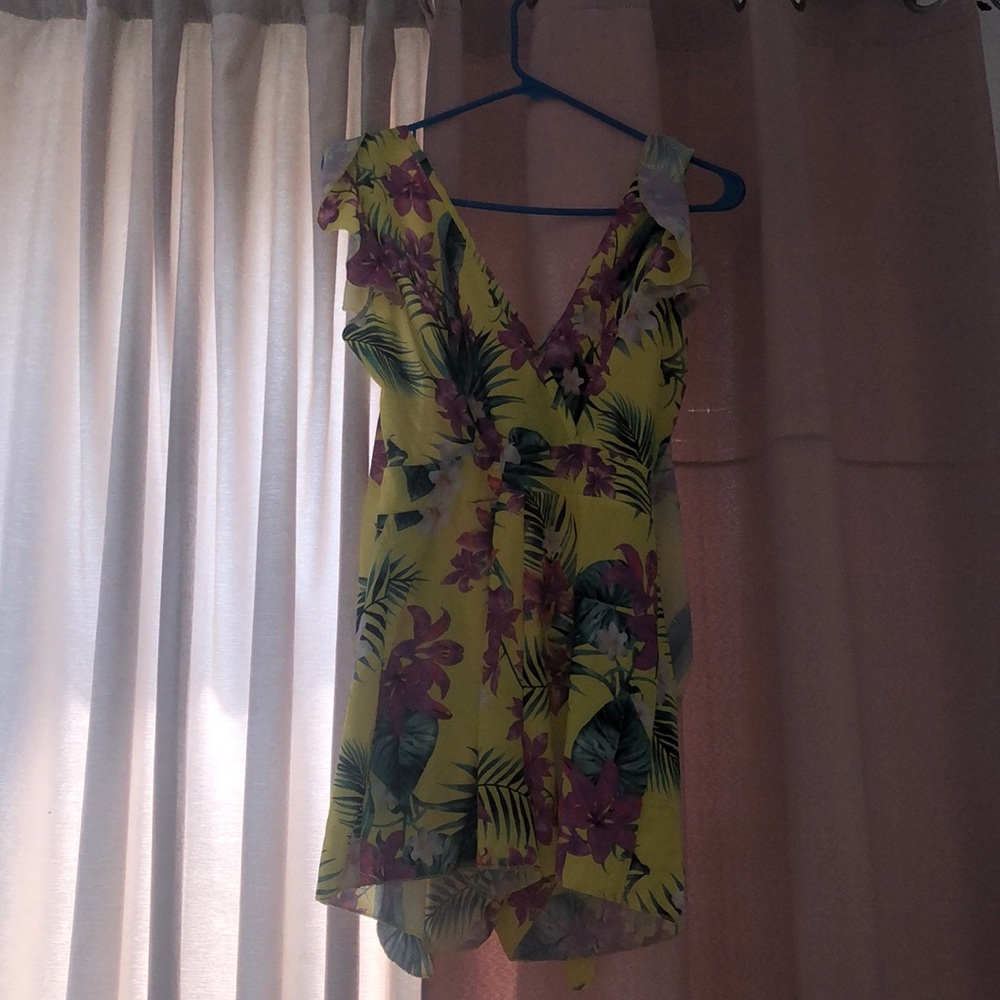 Floral jumpsuit